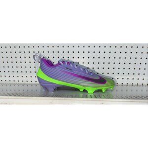 Nike Vapor Speed 3 Mens Football Cleats Size 8 Purple Neon Green Black
